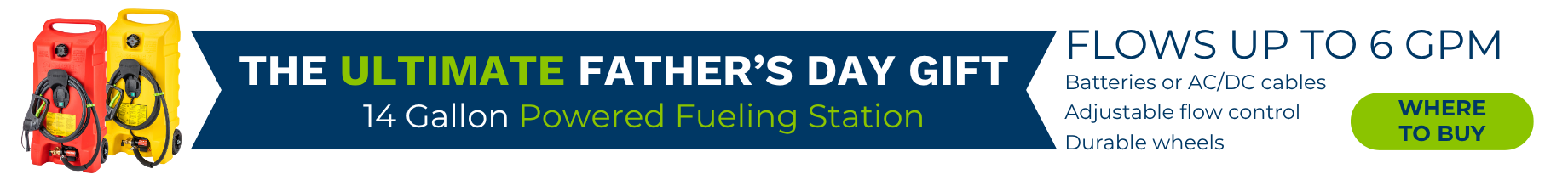 Father's Day Gift - 14 Gallon Fueling Station